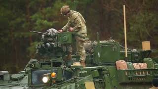 Stryker Gunneries 2nd Cavalry Regiments Training in Grafenwoehr Germany [upl. by Rebecca]