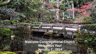 Mashpee Congregational Church Live Stream June 42024 [upl. by Noyart]