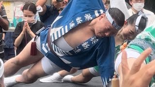 【葵新連・高円寺フェス】やっこ踊り 高円寺フェス 阿波おどり 高円寺 awaodori 祭り まつり JBL めっちゃいい音 shorts [upl. by Elletsirhc]