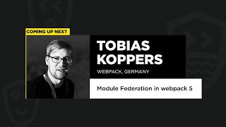 Module Federation in Webpack 5  Tobias Koppers [upl. by Leanna]