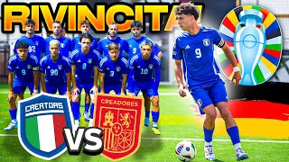 🔥 LA RIVINCITA  🇮🇹 ITALIA Creators 🆚 SPAGNA Creators 🇪🇸 EURO 2024 in GERMANIA [upl. by Antrim]