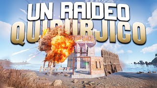 Un RAIDEO QUIRURGICO  Gameplay Rust Español [upl. by Rani]