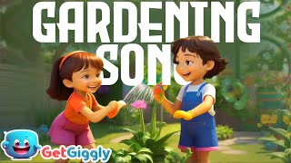 Gardening Song  Grow your Garden GetGiggly Nursery Rhymes and Kids Songs [upl. by Willet]