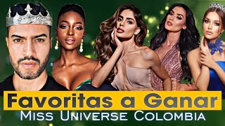 Las 6 Favoritas a Ganar el Miss Universe Colombia 2023 [upl. by Haldis486]