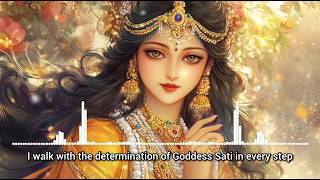 Instant Irresistible Confidence amp Divine Beauty  Goddess Sati Subliminal [upl. by Kaufman353]