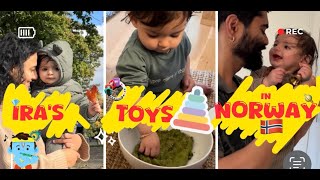 What toys Ira has in Norway  11 months oldNorway VlogLiving in Norway [upl. by Meagher]