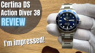 Certina DS Action Diver 38mm Review [upl. by Les10]