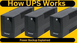 How Does a UPS Work Uninterruptible Power Supply Explained [upl. by Asilav377]