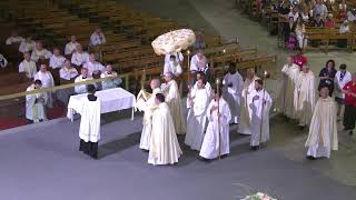 Procession eucharistique du Sanctuaire de Lourdes July 24 2024 [upl. by Layol103]