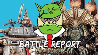 Cities of Sigmar VS Seraphon  Warhammer Age of Sigmar Battle Report [upl. by Malissia104]