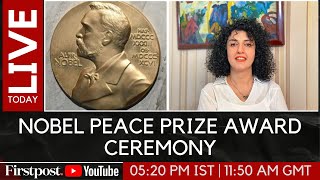 LIVE Nobel Peace Prize Award Ceremony [upl. by Iman]