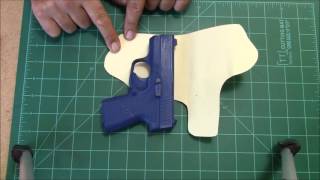 How to make a holster pattern [upl. by Chard]