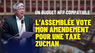 LAssemblée vote mon amendement quotZucmanquot 🔥 [upl. by Oberg]