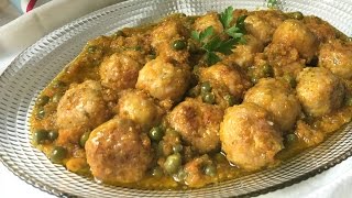 Albóndigas de pollo con verduras [upl. by Collete]