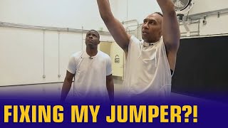 Stephen A trains with Lethal Shooter [upl. by Ryan]