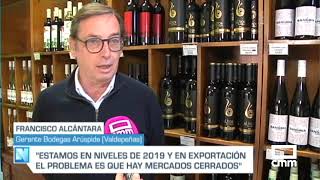 Se mantiene la cifra de exportaciones de vino de la región [upl. by Docile747]