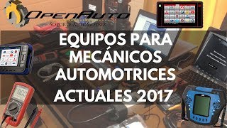 EQUIPOS Y HERRAMIENTAS QUE NECESITA UN MECÁNICO AUTOMOTRIZ 2017 [upl. by Oned]