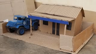 Making an Old Cardboard House  A Real Life PowerUp [upl. by Dymphia327]