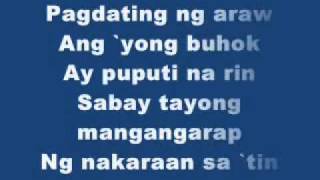 Kahit Maputi Na Ang Buhok kowith Lyrics [upl. by Calore]