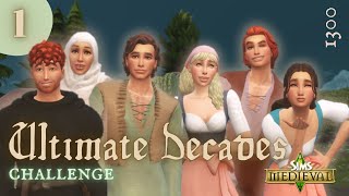 Sims 4 Ultimate Decades Challenge  Y1300  A Cursed Beginning [upl. by Dnanidref]