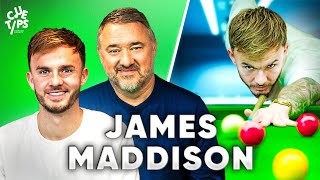 James Maddison On His Snooker Obsession Beckham amp Life At Spurs [upl. by Ailemap]