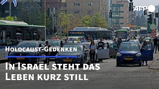 HolocaustGedenktag in Israel  AFP [upl. by Arielle]