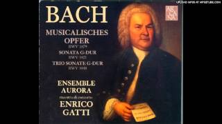 9  Johann Sebastian Bach  Musikalisches Opfer [upl. by Eneg]