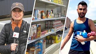 Une demande explosive Pourquoi les banques alimentaires du Canada n’arrivent plus à suivre [upl. by Ijnek366]