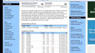 Importera finansiella data från Internet till Excel [upl. by Grim548]