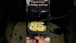 Philips AirFryer NA 12000  philips airfryer unboxing techreviews shorts frenchfries recipe [upl. by Ileak]