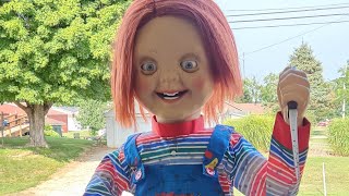 Home Depot Halloween 2024 Chucky Life Size Animated Prop [upl. by Undry]