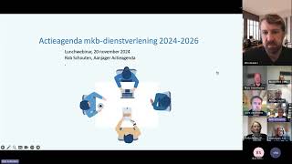 Update Rob Schouten  Actieagenda MKBDienstverlening 20242026 [upl. by Siri]