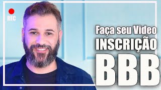 COMO GRAVAR O VIDEO DE INSCRIÇÃO DO BBB 22  DICAS [upl. by Mayes608]