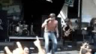 NEW SONG by All That Remains  Two Weeks Warped Tour 08 [upl. by Enaled126]