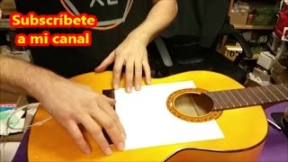 TUT Cómo poner un golpeador a una guitarra TIPS [upl. by Chenay180]