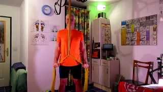 3min triceps resistance band workout  Theraband Training Trizeps [upl. by Artinak129]