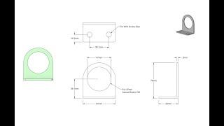 How to download and use a 2D pdf drawing in design spark mechanical to create a 3d model [upl. by Teews167]