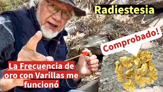 Clase para encontrar oro con varillas de Radiestesia Su frecuencia [upl. by Christianna]