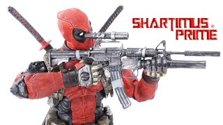 NECA Deadpool 14 Scale Marvel Comics Action Figure Toy Review [upl. by Siva]