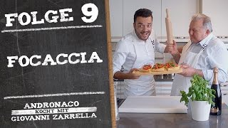 Focaccia Piemontese mit Tomaten – Andronaco kocht mit Giovanni Zarrella [upl. by Solhcin]