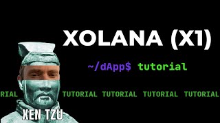 Create dApps on XOLANA X1 [upl. by Nollek]