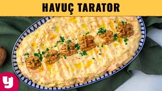 Havuç Tarator Tarifi  Nasıl Yapılır En Pratik Meze [upl. by Brice]