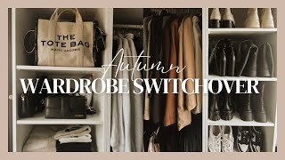 AUTUMN WARDROBE SWITCHOVER  DECLUTTER [upl. by Vod421]