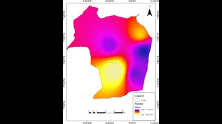 Rainfall erosivity factor R factor in ArcGIS [upl. by Nolahp]