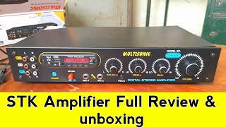 STK 4141 Amplifier Unboxing and Review stk amplifier mp3player amplifire [upl. by Enrica792]