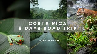 Costa Rica 8 Days Road Trip Vlog  Coffee Farms Sloths Volcanoes and Waterfalls [upl. by Eiggem]