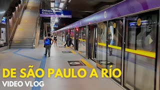 Conoce el METRO DE SAO PAULO y Aprende a viajar de SAO PAULO a RIO DE JANEIRO en ONNIBUS desde TIETE [upl. by Lamhaj51]