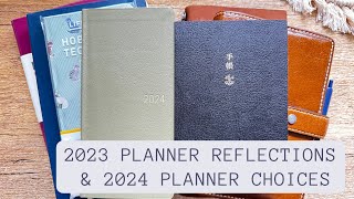 2023 Planner Reflections amp 2024 Choices [upl. by Viviane]