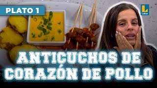 Anticuchos de corazón de pollo  El Gran Chef Famosos [upl. by Vidovik]