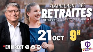 🔴 Colloque Financement des retraites [upl. by Sisely]